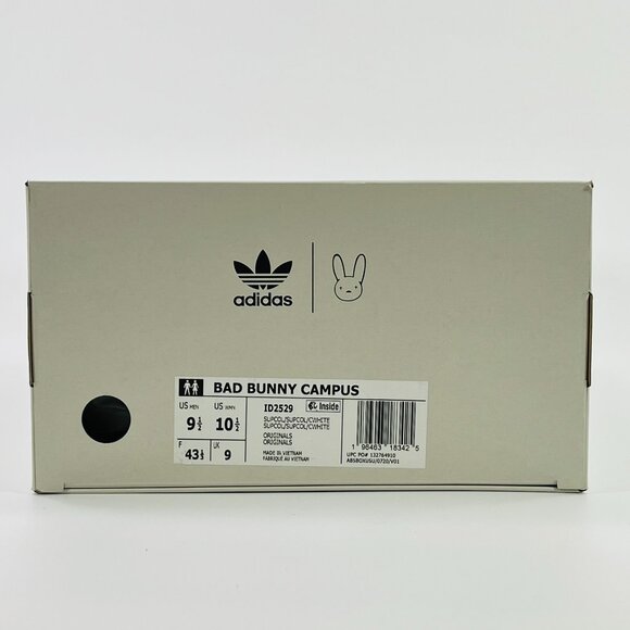 Adidas Campus Light x Bad Bunny 'Chalky Brown' ID2529 Multi Size - Picture 11 of 15